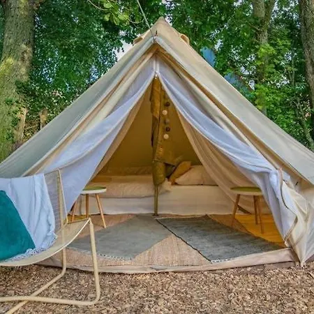 Into The Glamping - Great Hazelnut Luxury tent Markt Nordheim